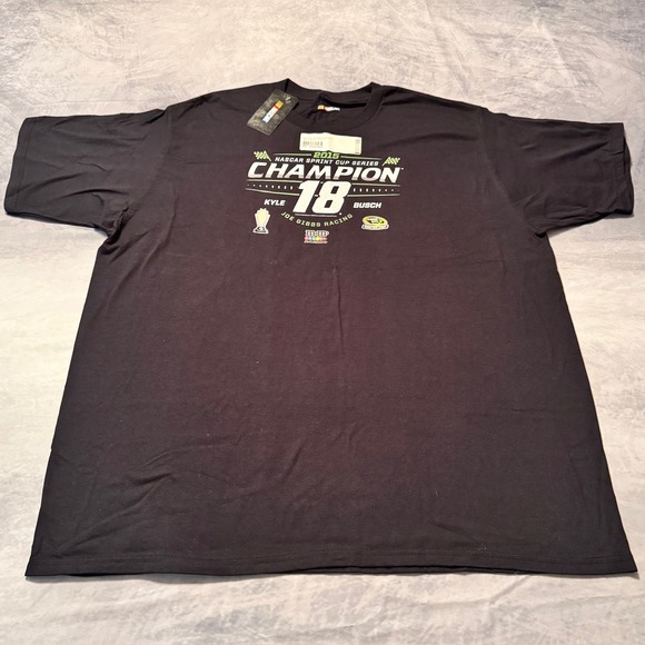 Kyle Busch stock car racing shirt #18 men's size 3X 2015 NWT - Picture 1 of 6